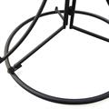 Decorazione albero stilizzato in metallo nero 53X52H120 