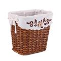 Gettacarta in rattan marrone 25X20H25 
