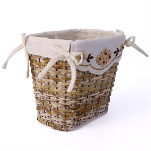 Gettacarta in rattan sbiancato 25X20H25 