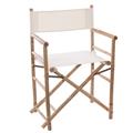 Sedia regista in bambù 58X44H88 