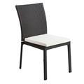 Sedia in polyrattan Saigon 48X62H90
