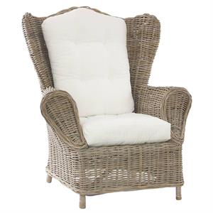 Poltrona in giunco Reale 87X90H112 