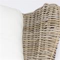 Poltrona in giunco Reale 87X90H112 