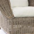 Poltrona in giunco Reale 87X90H112 