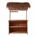 Bar in bambù con sgabelli 150x130H235