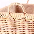 Cesto in giunco foderato 61x46H47 