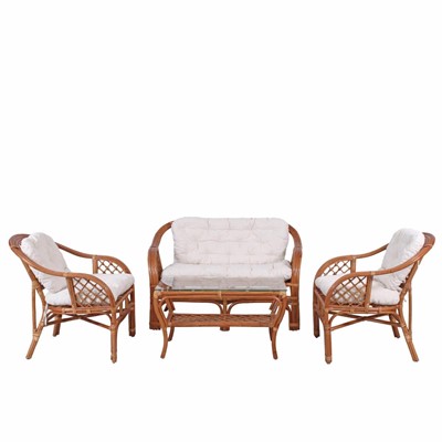 Salotto completo in rattan Marcos 