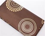 TELO SATIN MARRONE/ORO 150X300 P-30 MADE IN CHINA