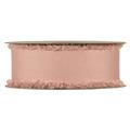Rocchetto nastro rosa antico pigalle effetto seta 3,5cmX10mt