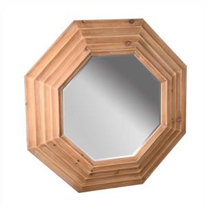 Specchio ottagonale in legno 119H119 