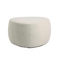 Pouf triangolare bianco Emma  60X60H33 
