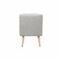 Panca in tessuto grigio Lila 150X46H61 