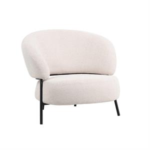 Poltrona in tessuto avorio Aria 85X85H70 