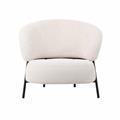 Poltrona in tessuto avorio Aria 85X85H70 