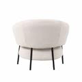 Poltrona in tessuto avorio Aria 85X85H70 