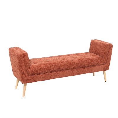 Panca in tessuto ruggine Lila 150X46H61 