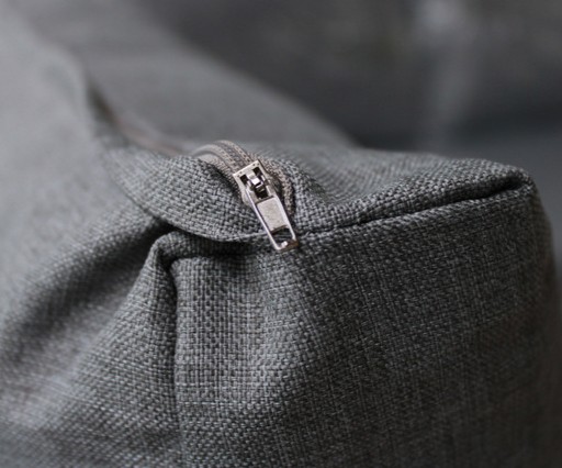 Pouf contenitore aperto con fodera interna