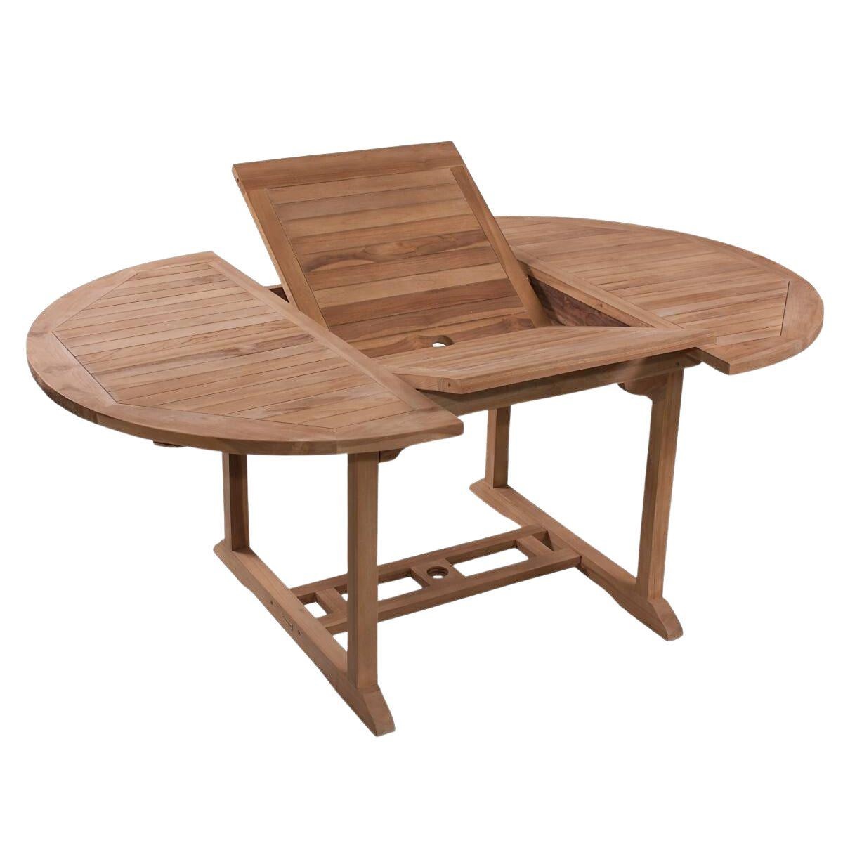 Tavolo in teak allungabile