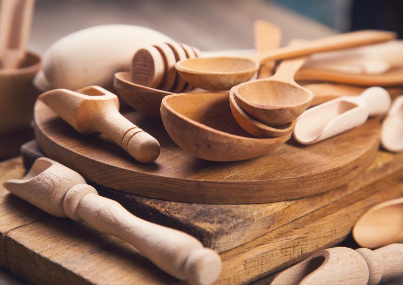 Utensili in legno - utensili vari